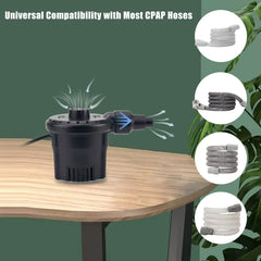 JAKIA CPAP hose dryer components including bushings and ties.