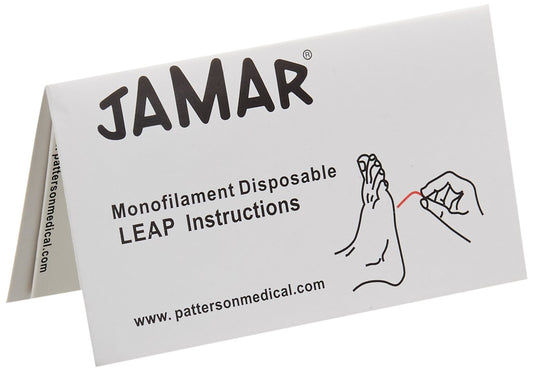 Jamar 40514 disposable monofilament pack for diabetes foot screening and sensation testing