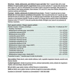 Jamieson Probiotic bottle on shelf, trusted probiotic option for routine