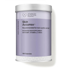 Jane Iredale Skin Accumax bottle shown for daily skin support.