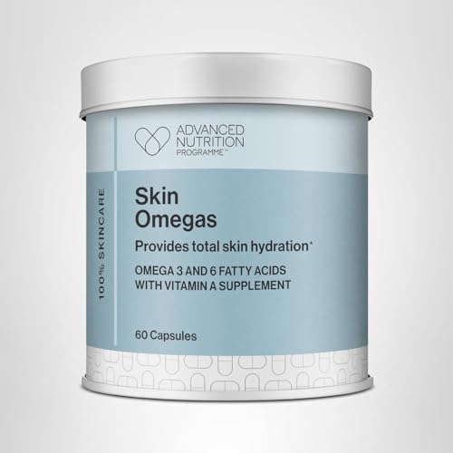 Jane Iredale Skin Omegas capsules closeup shows omega blend for balanced skin support.