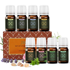 JANICORN Rose essential oil bottle for diffuser use and mood-enhancing scents.