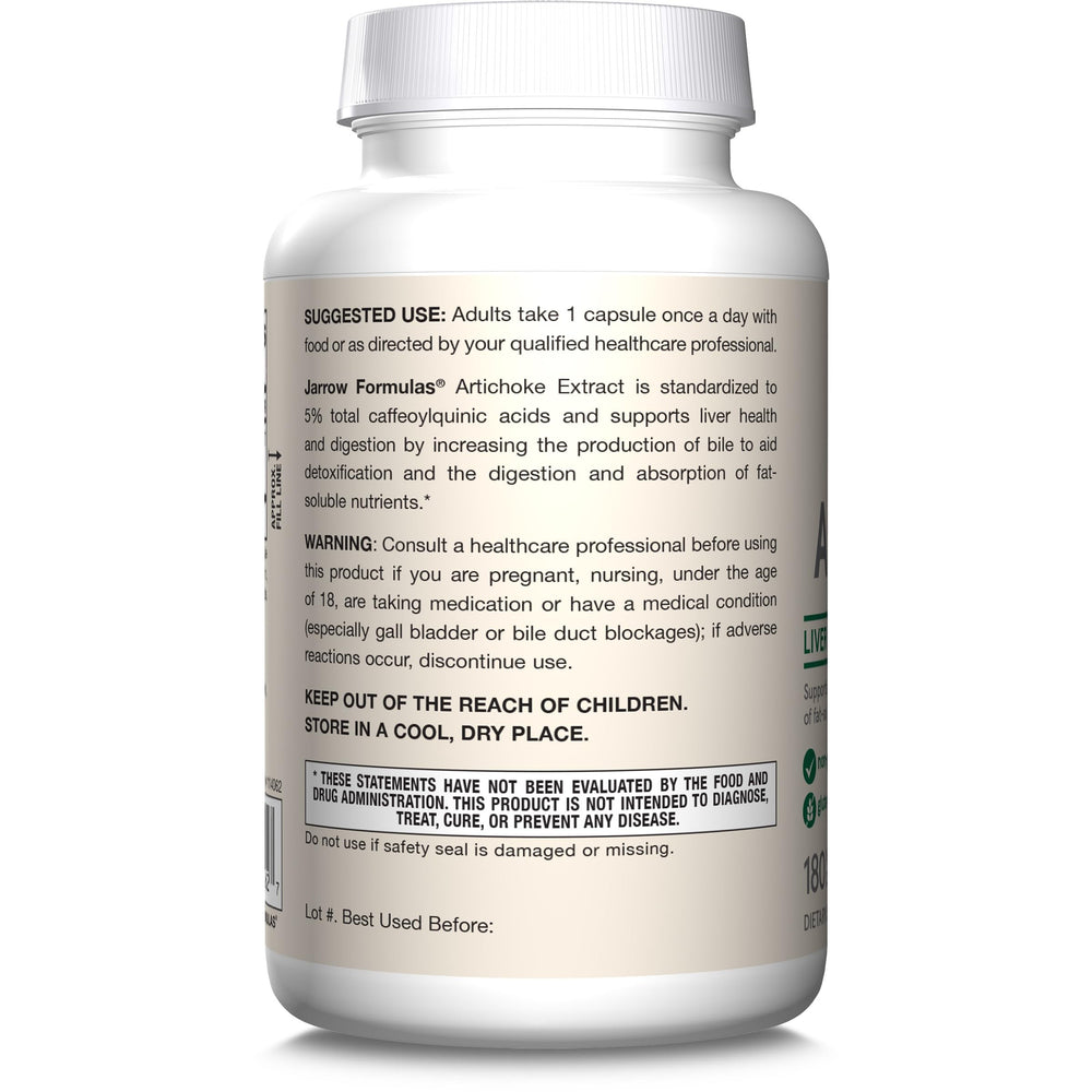 Value-packed pack of 12 Artichoke 500 mg bottles