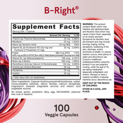 Pack shot displays 12-pack box with B-Right branding