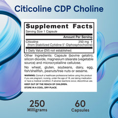 Brain energy metabolism graphic implies cognitive support from CDP choline.