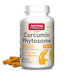 Jarrow Formulas Curcumin Phytosome Meriva bottle view emphasizing joint health support