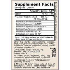 Compact bottle of Fem-Dophilus suitable for a daily probiotic routine.