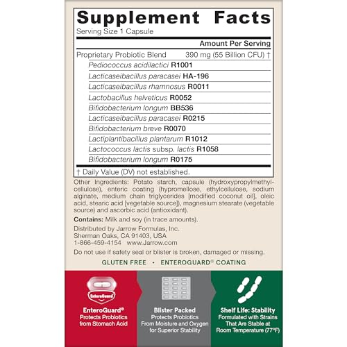 Jarrow Jarro-Dophilus EPS Advanced bottle on shelf for storage