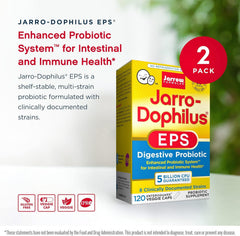 Two bottles of Jarrow Formulas Jarro-Dophilus EPS in a pack for ongoing supply.