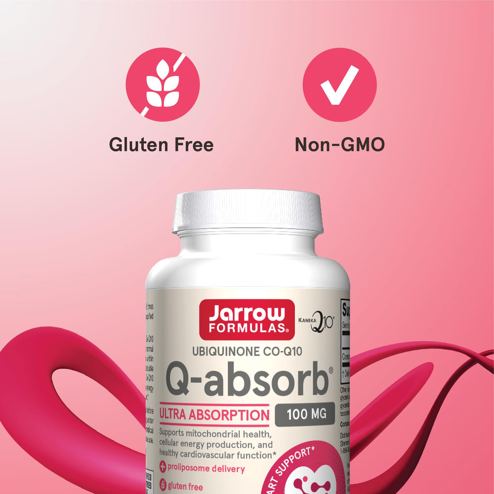 Heart-focused image representing antioxidant support from Q-absorb Co-Q10