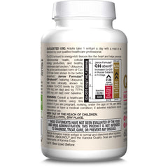 Bottle of QH-Absorb 200 mg softgels showing packaging and quantity