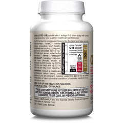 Jarrow Formulas QH-Absorb ubiquinol bottle in use at home