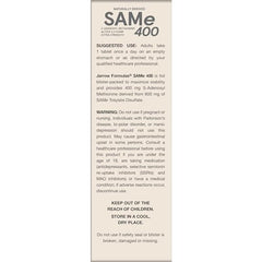 SAMe 400 mg on kitchen counter with bottle for everyday use.