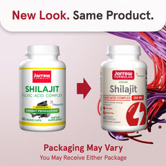 Shilajit capsules by Jarrow Formulas on a tray ready for daily use.