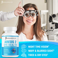 JB Wellness Co AREDS2 lutein and zeaxanthin for macular health