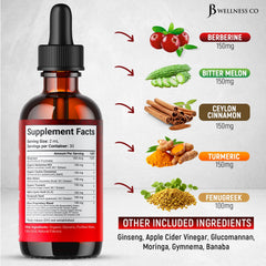 JB Wellness Co bitter-melon-extract-drops dropper for easy mix in water