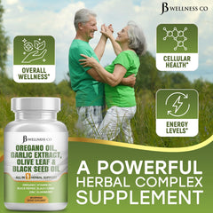 JB Wellness Co black seed oil capsules for versatile wellness support