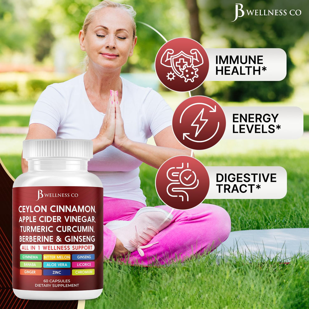 JB Wellness Co ginseng capsules to help focus during busy days.