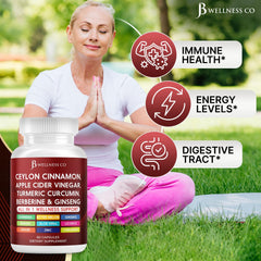 JB Wellness Co ginseng capsules to help focus during busy days.