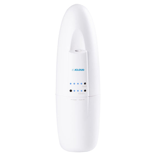 JCLOUD Smart Scent Air Machine front view, ideal for large rooms with discreet plug-in diffusion.
