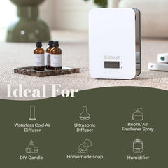 JCLOUD Pine Eucalyptus fills rooms with lemon and eucalyptus freshness for everyday calm.