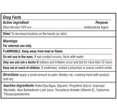 JERMEE sanitizer used in classroom or office promoting clean hands.