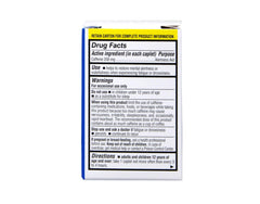 Jet Alert caplets easy-to-open blister pack for quick daily intake.