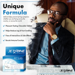 JetZone pack in hand shows two-pack convenience for travelers.