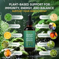 Drop into juice with JFsyb Soursop Bitters Drops for easy daily wellness