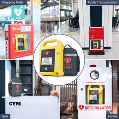 JIALANRW AED sensor panel with status indicators for checks