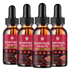 JIANKYTZ Cortisol Drops raspberry bottle for daily balance.