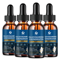 JIANKYTZ glucosamine chondroitin MSM drops bottle supports daily joint and bone wellness.