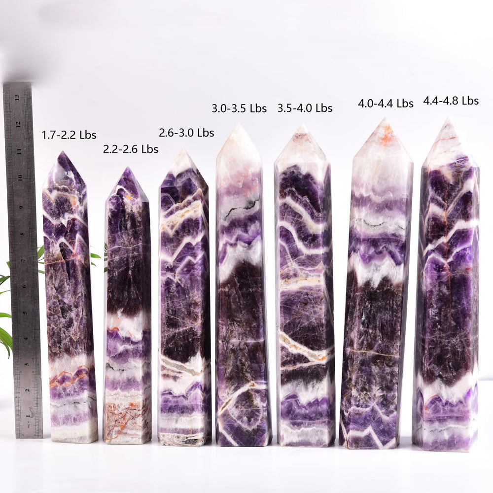 JIC Gem chakra-balancing crystal tower for mindful decor