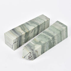 JIC Gem dendritic jade close-up showing natural texture and calm.