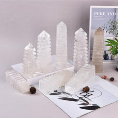 JIC Gem gift-ready quartz tower offers thoughtful decor and energy-focused gifting