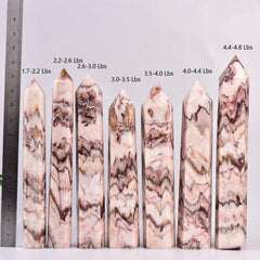 JIC Gem jade quartz crystal point supports emotional balance during mindful practice.