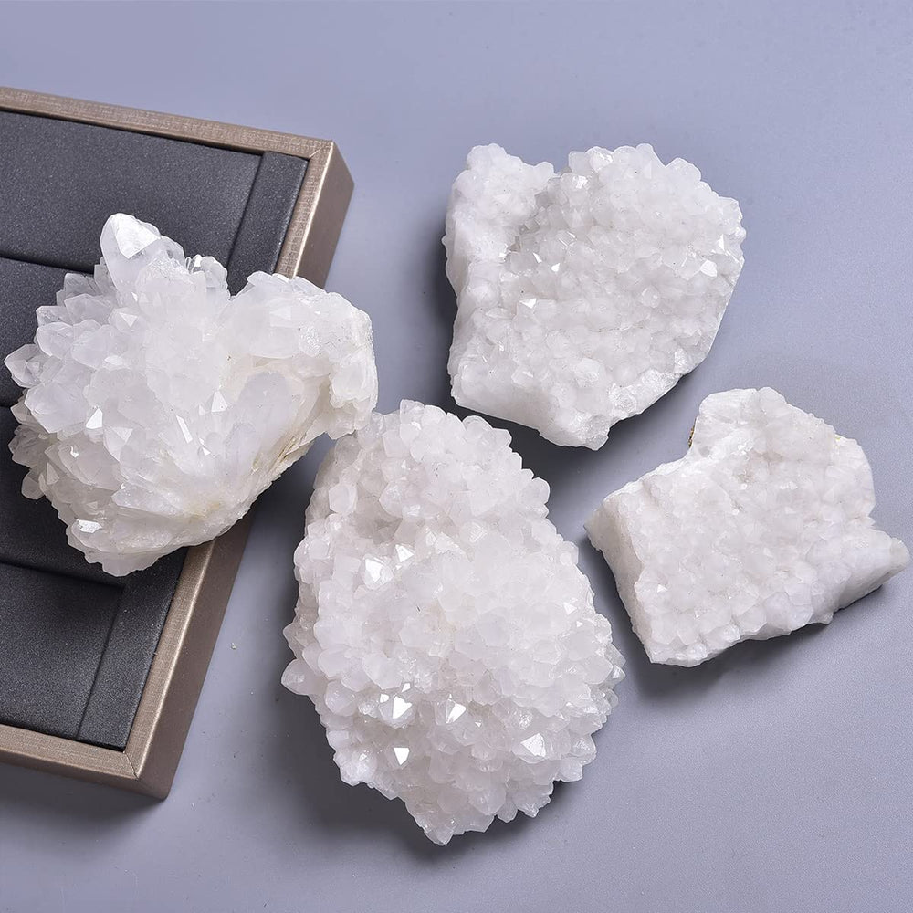 JIC Gem natural quartz geode exterior view highlighting rugged beauty