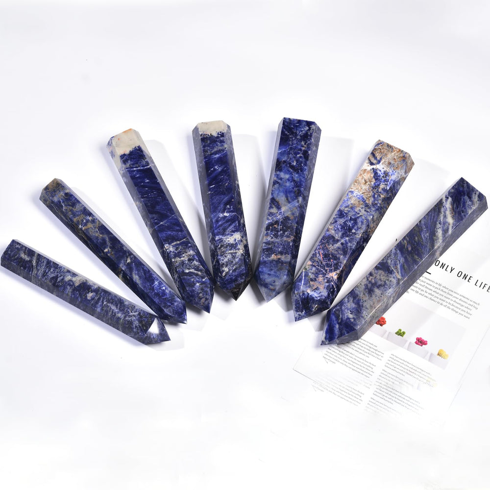 JIC Gem obelisk tower wand aids Reiki sessions and emotional balance.