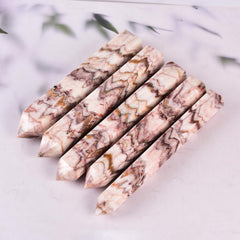JIC Gem quartz crystal wand in reiki practice for energy clearing
