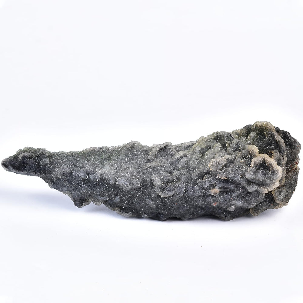 JIC Gem white-black sphalerite crystal stone adds grounding ambiance