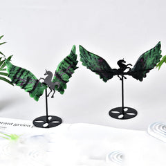 JIC Gem wings on stand demonstrates ready-to-display setup