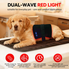 JIESENWEI red infrared light pad wrap mode for comfortable positioning
