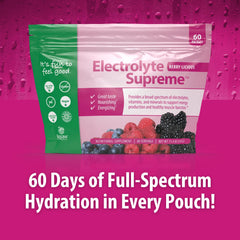 Jigsaw Electrolyte Supreme berry drink in a glass after workouts