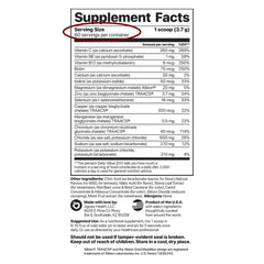 Jigsaw Health Electrolyte Supreme bottle back label highlights minerals and vitamins