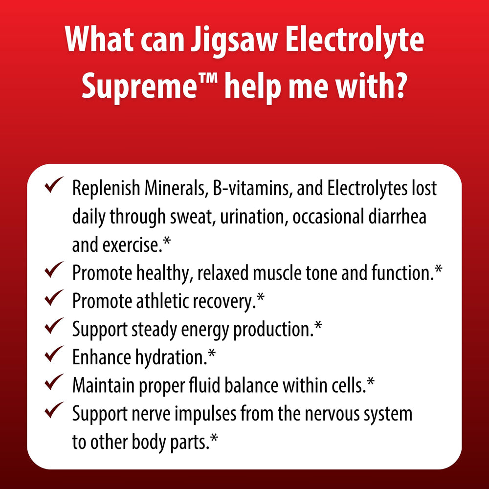 Jigsaw Health Electrolyte Supreme keto-friendly packaging communicates low-carb option