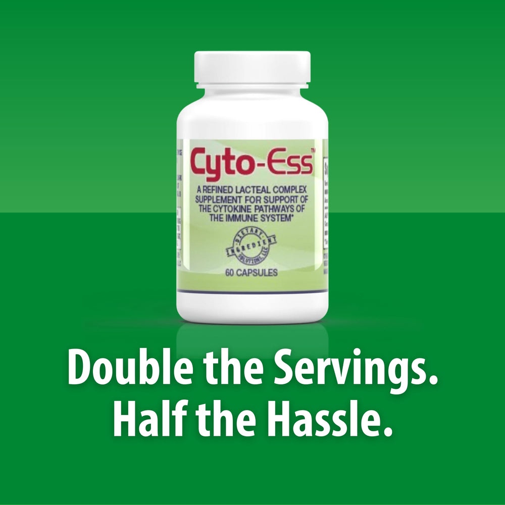 Jigsaw Health Cyto-Ess label close-up highlighting ingredients and usage