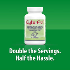 Jigsaw Health Cyto-Ess label close-up highlighting ingredients and usage