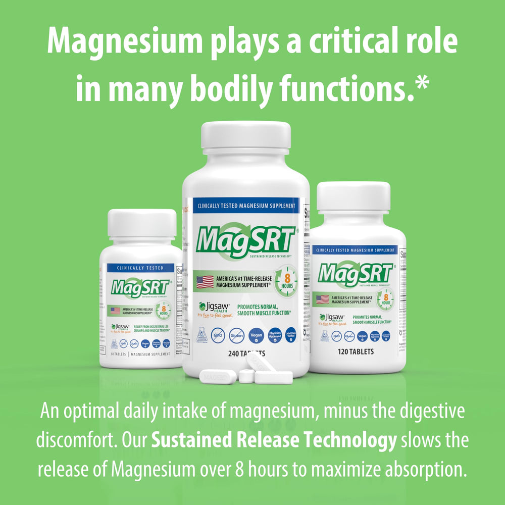 Label detail highlights dimagnesium malate and B vitamins blend for daily support