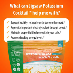 Jigsaw Health Potassium Cocktail orange active hydration for workouts.