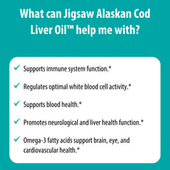 Jigsaw Health vitamins A and D naturally occurring inside cod liver oil.